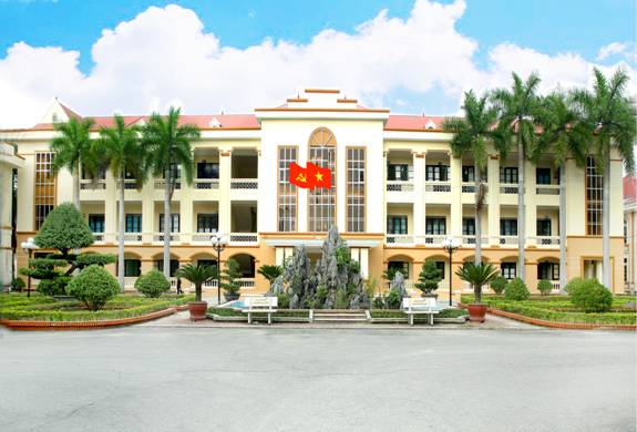 Trụ sở Huyện uỷ Kim Thành, Hải Dương - Ảnh:tinhuyhaiduong.vn